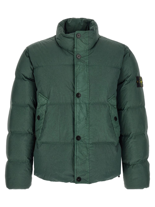 Stone Island Bicolor Polyamide Full-Length Jacket