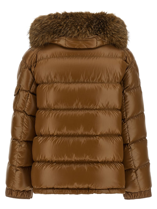 Moncler Brown Polyamide Full-Length Jacket