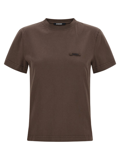Jacquemus Brown Cotton T-Shirt