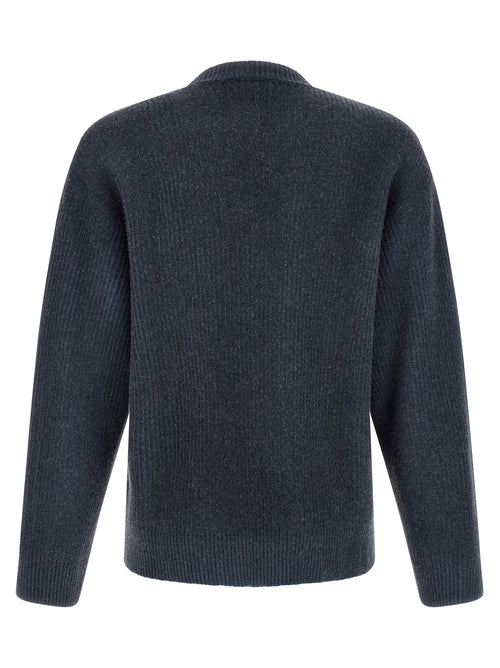 Diesel Blue Wool Cardigan
