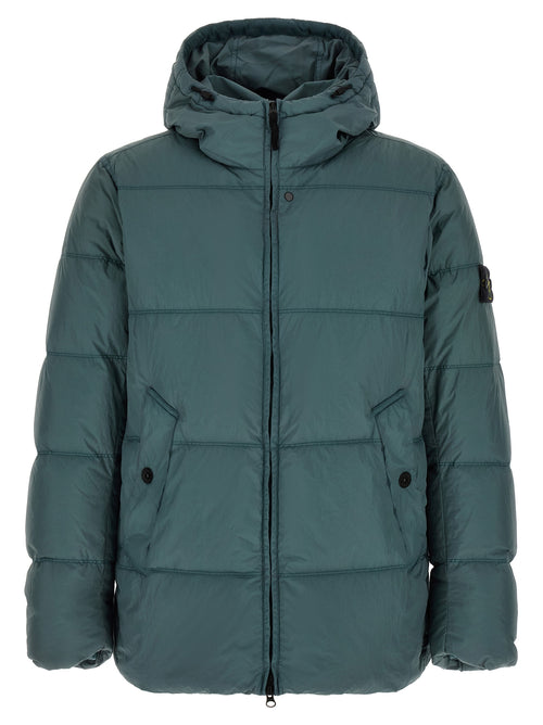 Stone Island Bicolor Polyamide Full-Length Jacket