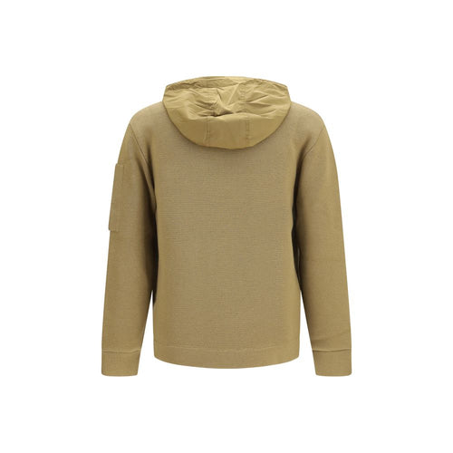 C.P. Company Beige Wool Oves Aries Cardigan