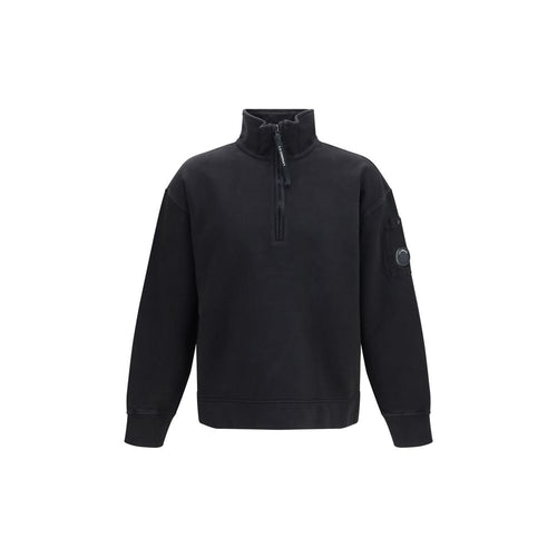 C.P. Company Black Cotton Sweatshirt