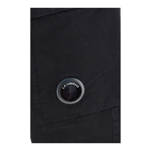 C.P. Company Black Cotton Cargo Pants