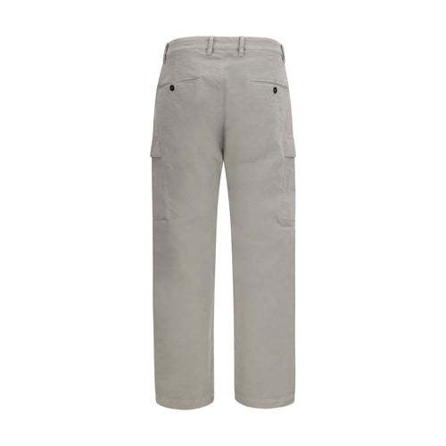 C.P. Company Gray Cotton Cargo Pants