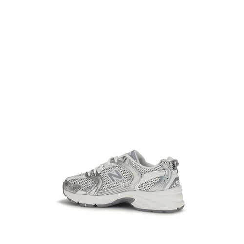 New Balance White Polyamide Athletic Sneakers