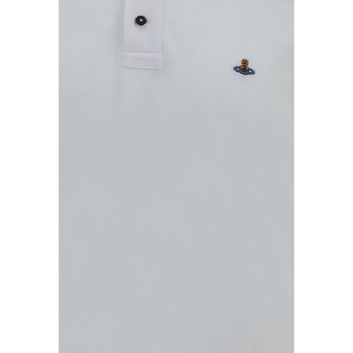 Vivienne Westwood White Cotton Polo Shirt