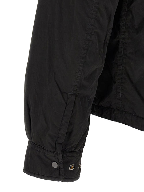 C.P. Company Black Polyamide Full-Length Jacket