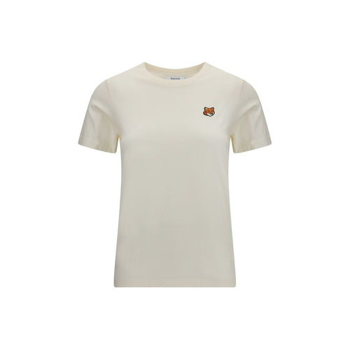Maison Kitsuné Beige Cotton T-Shirt
