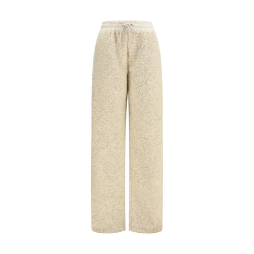 Moncler Beige Polyester Joggers (Workout Pants)