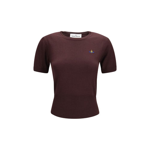 Vivienne Westwood Purple Wool Oves Aries T-Shirt