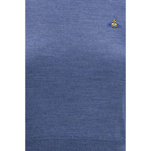 Vivienne Westwood Blue Wool Oves Aries Sweatshirt