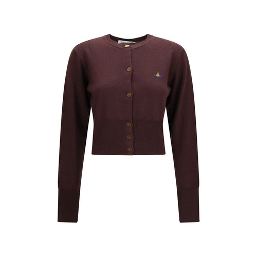 Vivienne Westwood Purple Silk Cardigan
