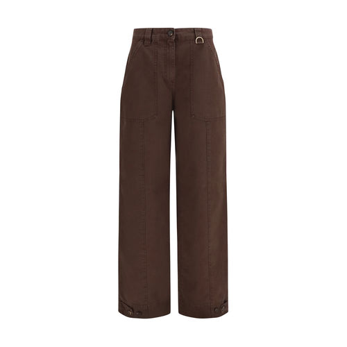 Golden Goose Brown Cotton Cargo Pants