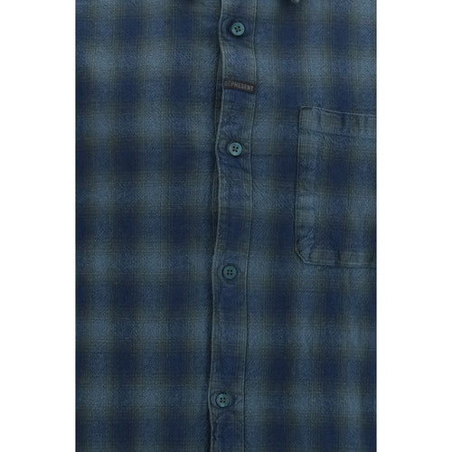 Represent Bicolor Cotton Pattern Shirt