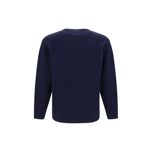 C.P. Company Blue Wool Oves Aries Sweatshirt