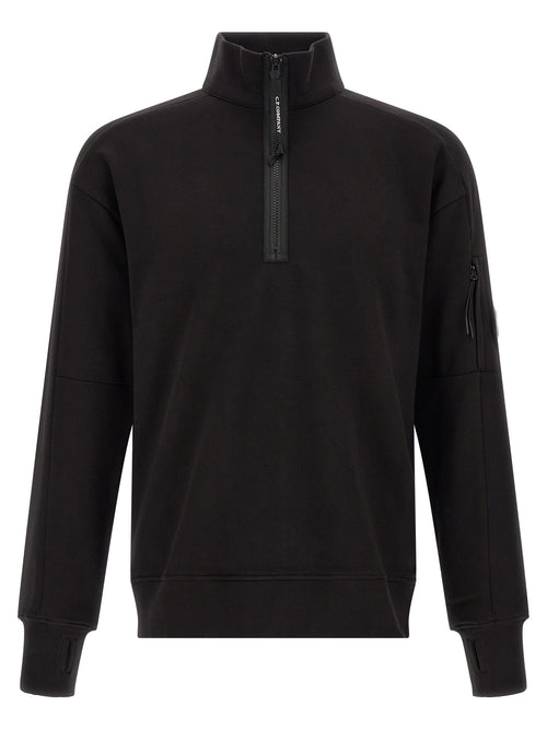 C.P. Company Black Cotton Sweatshirt