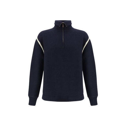 Maison Margiela Blue Wool Oves Aries Sweatshirt
