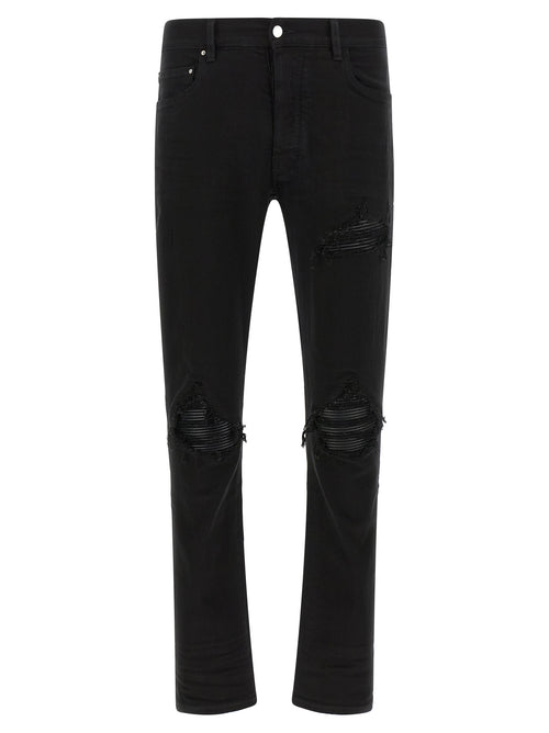 Amiri Black Cotton Slim Fit Jeans