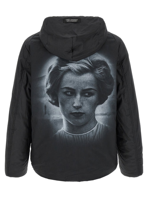 Undercover Black Cotton Full-Length Jacket