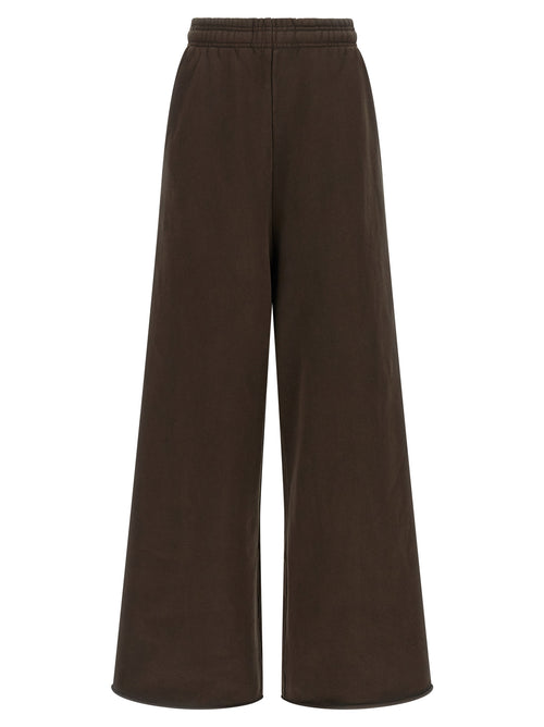 Entire Studios Brown Cotton Joggers (Workout Pants)
