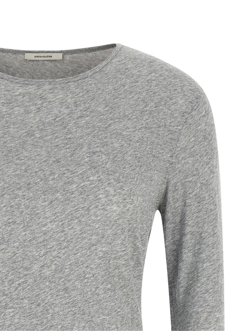 Entire Studios Gray Cotton Sweatshirt