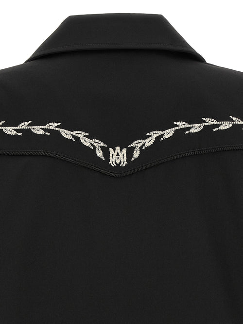 Amiri Black Polyester Full-Length Jacket