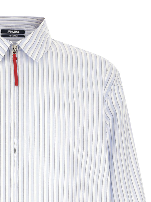 Jacquemus Blue Cotton Blouse