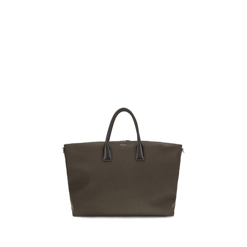 Saint Laurent Brown Calf Leather Bos Taurus Luggage And Travel