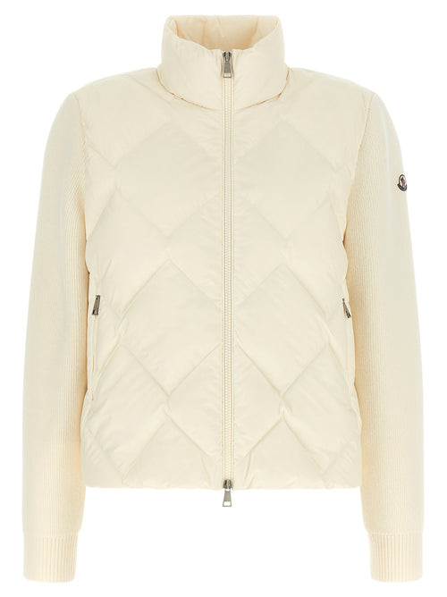 Moncler White Polyester Cardigan