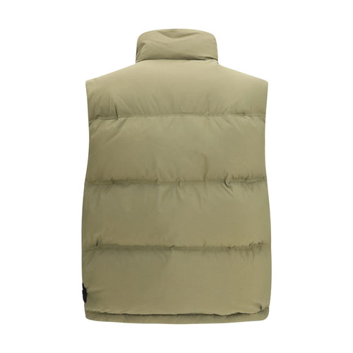 Stone Island Bicolor Polyamide Sleeveless Jacket