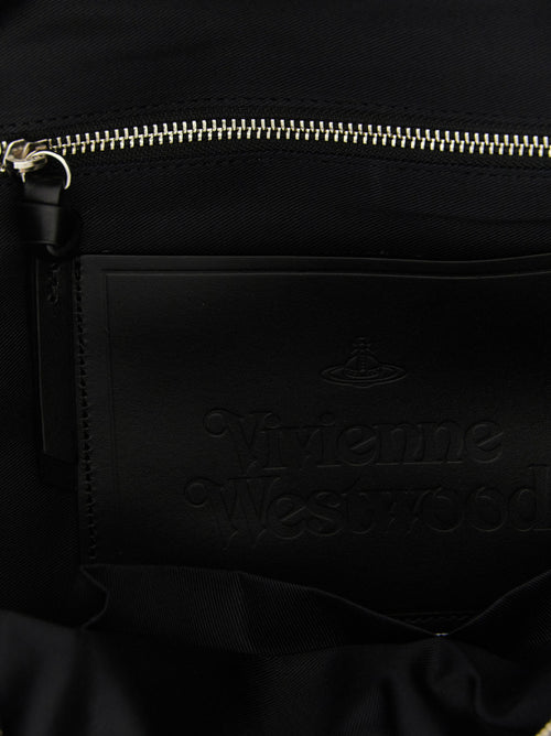Vivienne Westwood Black Cotton Backpack