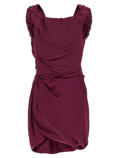 Vivienne Westwood Bordeaux Viscose Short Dress