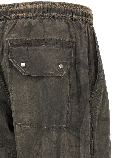 Stone Island Gray Polyamide Casual Pants