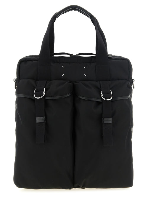 Maison Margiela Black Polyamide Tote Bag