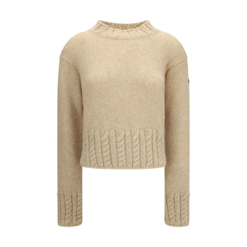 Moncler Beige Alpaca Vicugna Pacos Sweatshirt