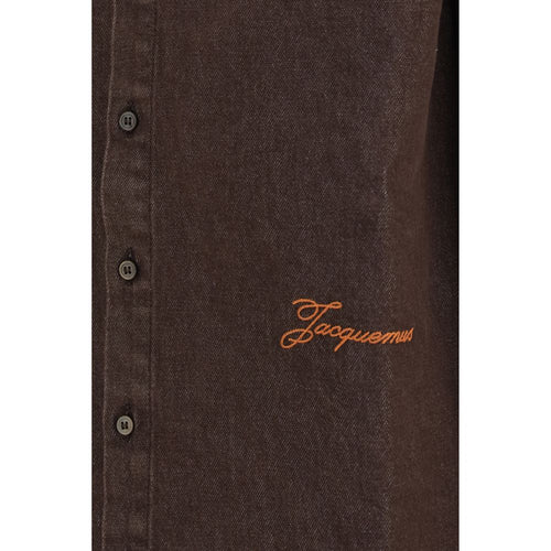 Jacquemus Brown Denim Shirt