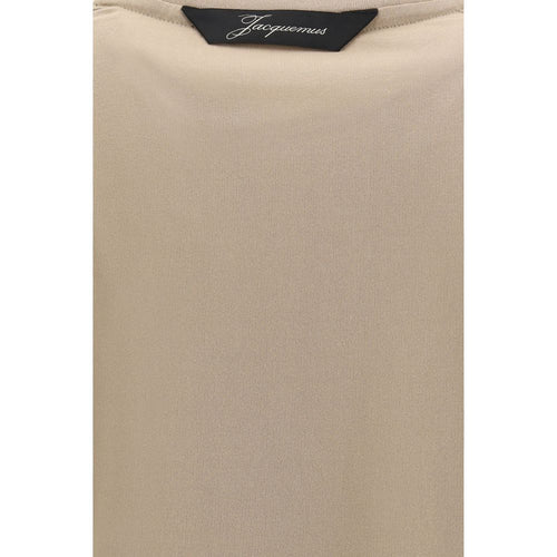 Jacquemus Beige Paper Long Sleeve T-Shirt