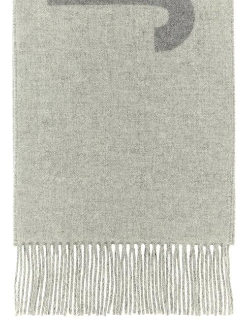 Jacquemus Gray Wool Foulard