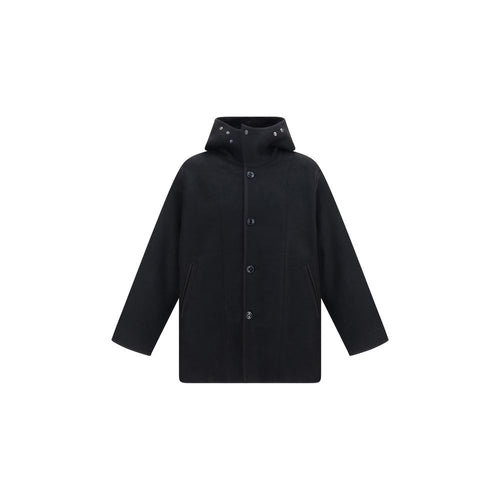 Our Legacy Black Wool Oves Aries Full-Length Jacket