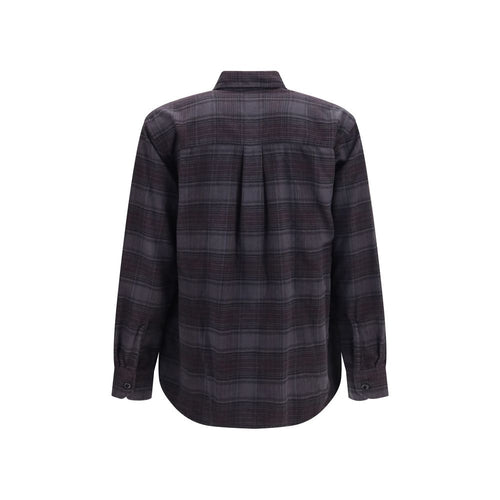 Our Legacy Gray Cotton Pattern Shirt