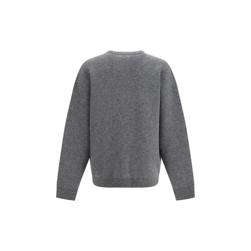 Balenciaga Gray Wool Oves Aries Sweatshirt