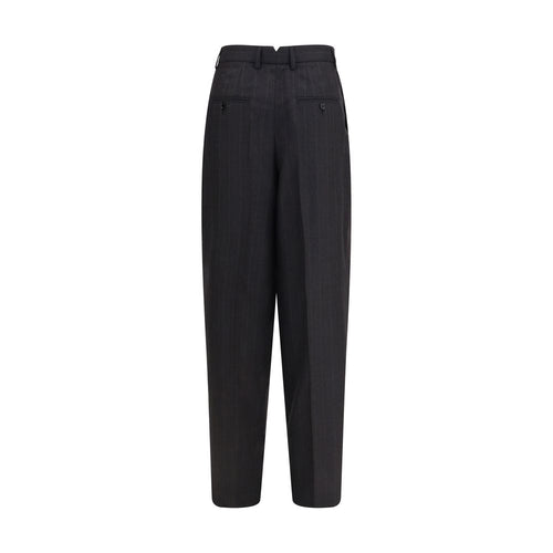 Ami Paris Black Wool Oves Aries Dress Pants
