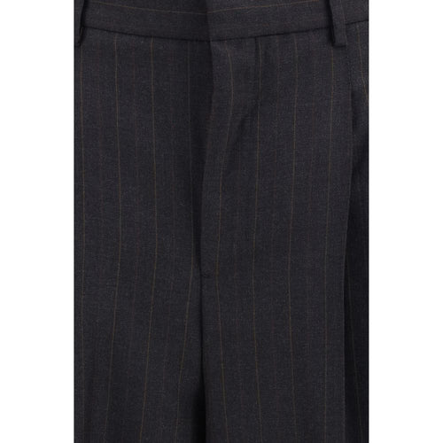 Ami Paris Black Wool Oves Aries Dress Pants