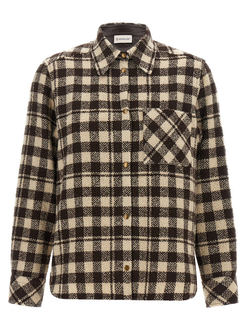 Moncler Brown Wool Blouse