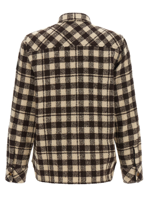 Moncler Brown Wool Blouse
