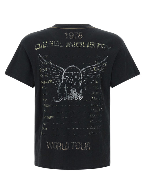 Diesel Black Cotton T-Shirt