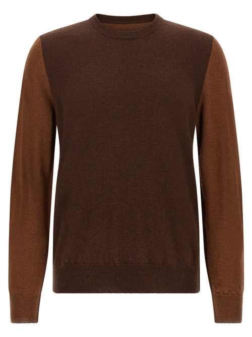 Maison Margiela Brown Wool Cardigan