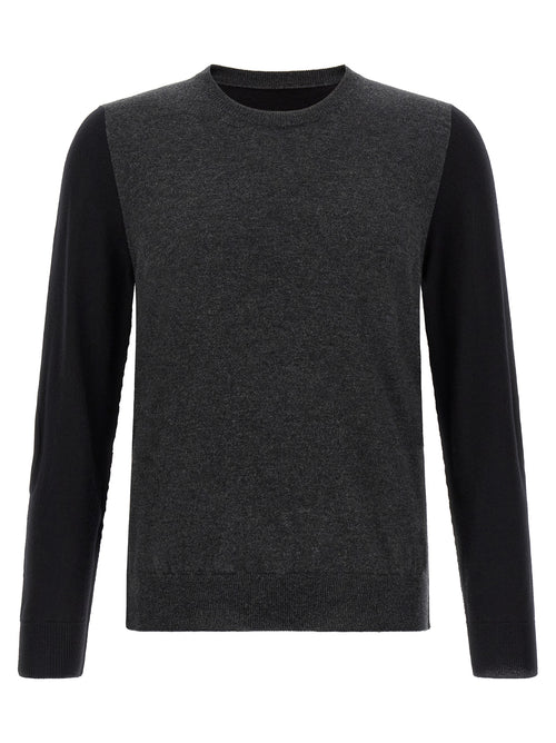 Maison Margiela Gray Wool Cardigan