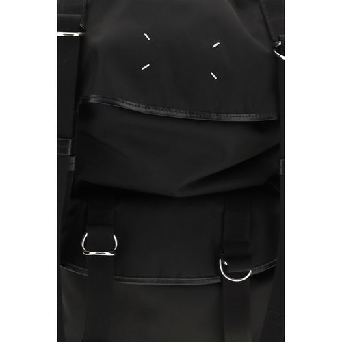 Maison Margiela Black Nylon Backpack